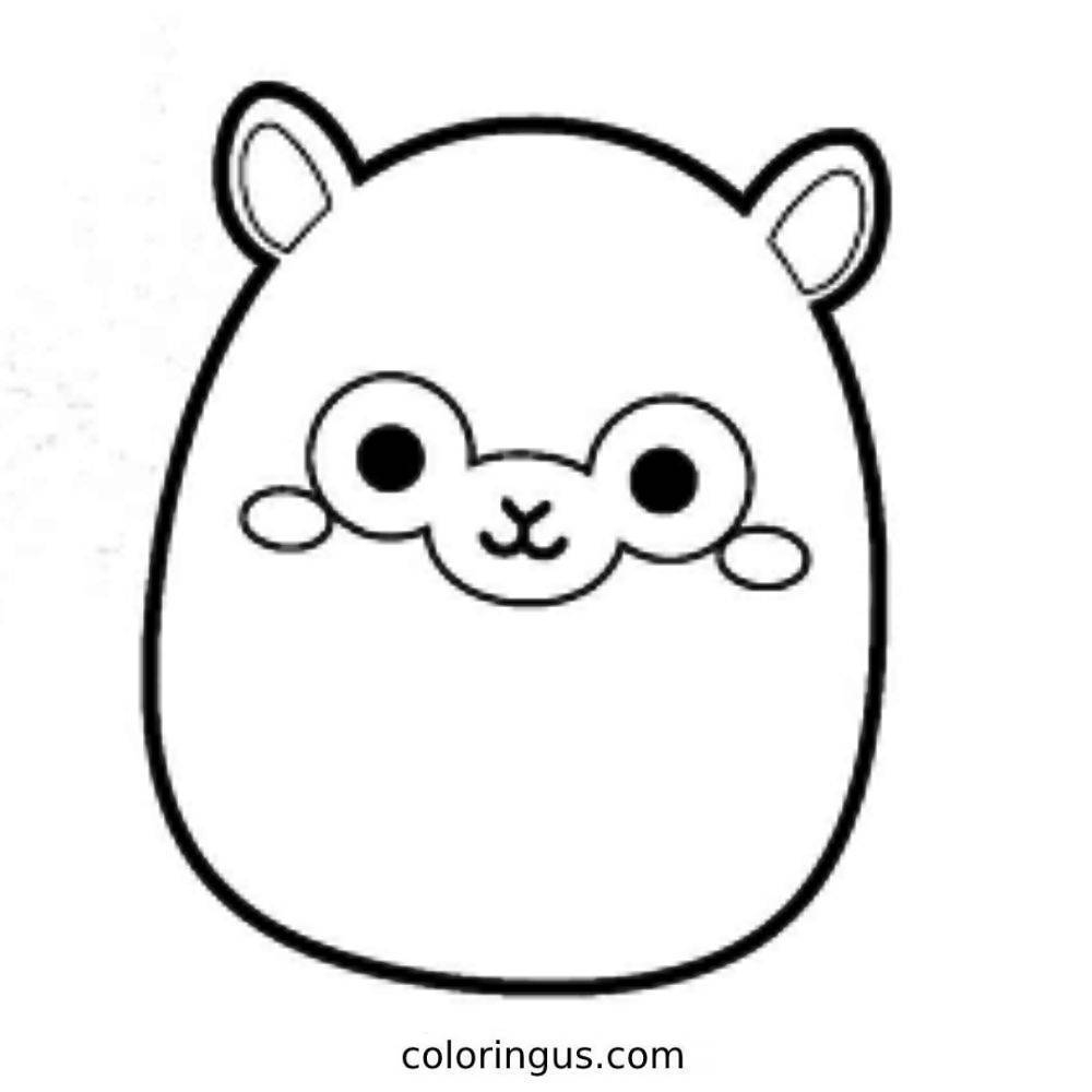 68 Squishmallow Coloring Pages Free PDF Printables Printable Coloring 