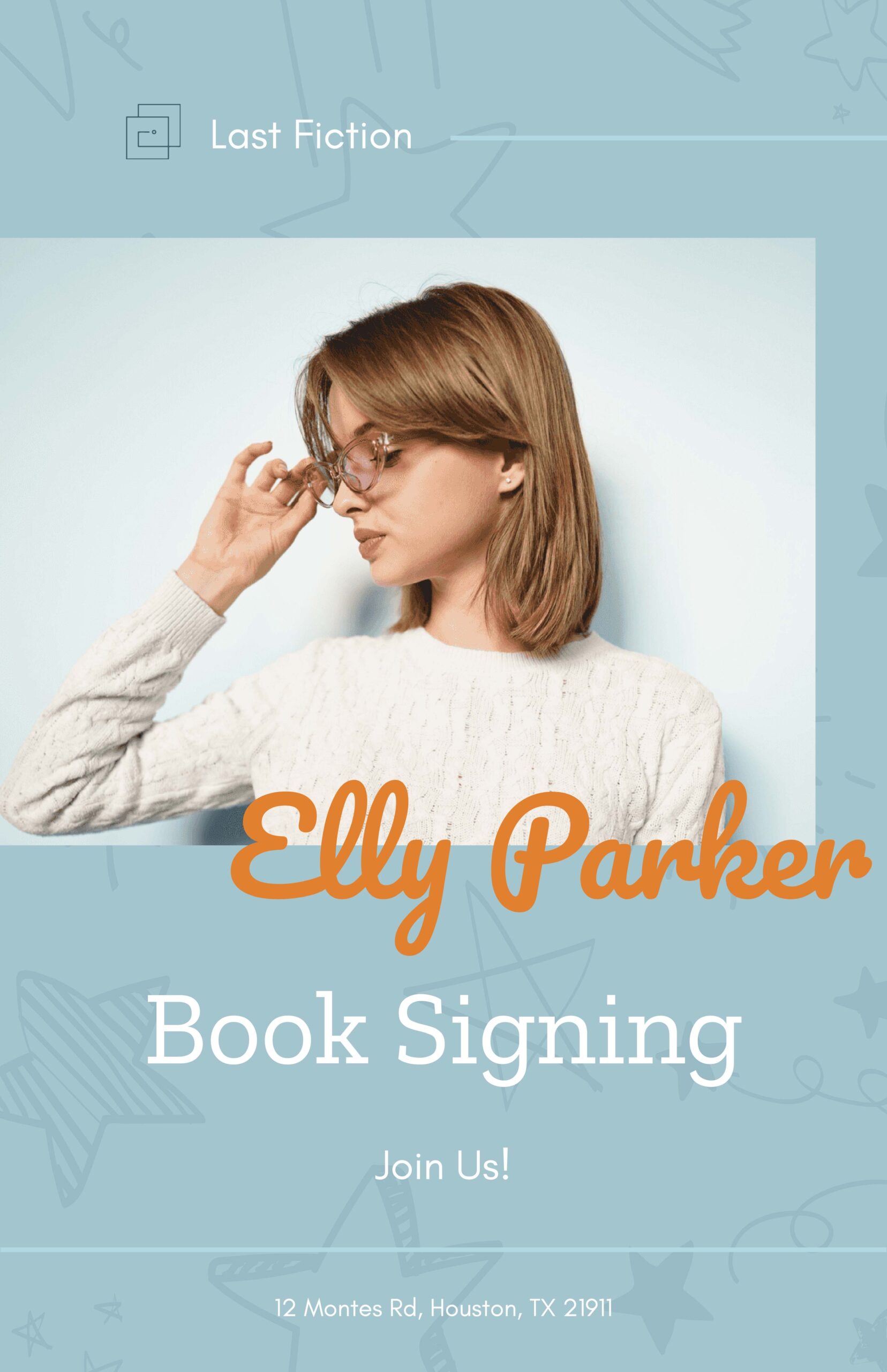 Book Signing Event Poster Download In Word Google Docs Illustrator 