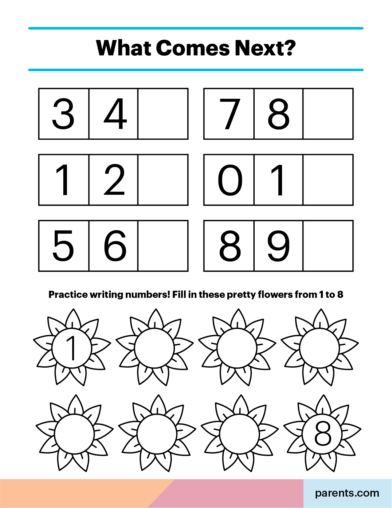 Free Math Worksheet For Preschoolers Download Free Math Worksheet For 