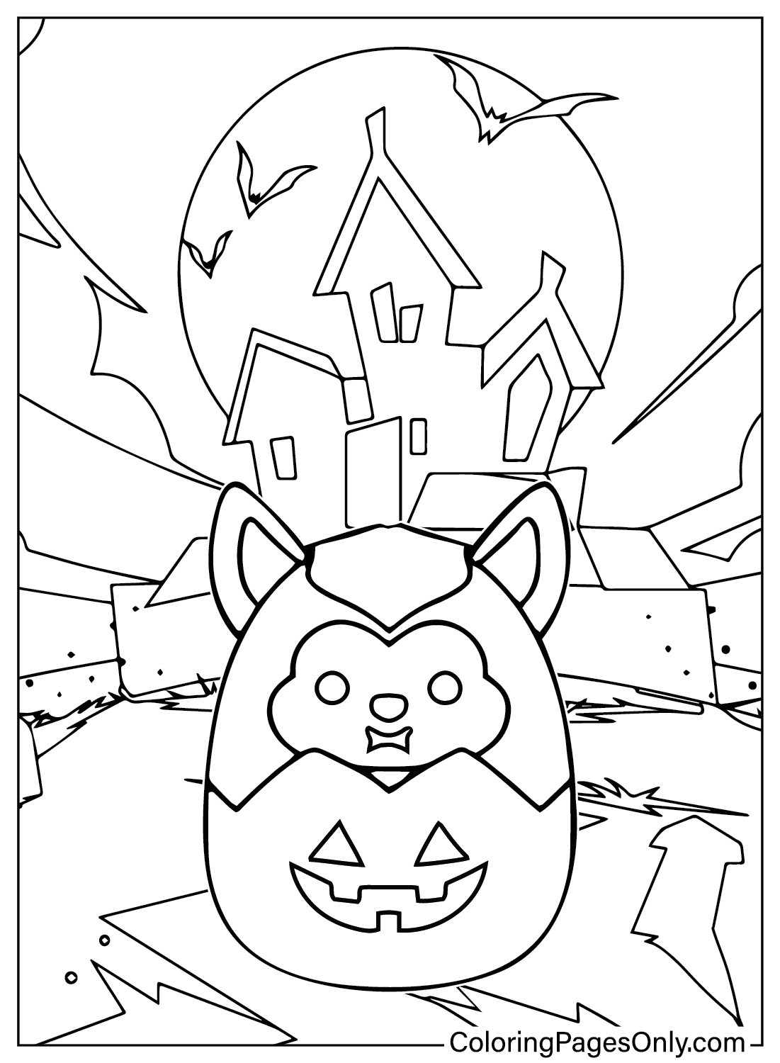 squishmallow coloring pages free