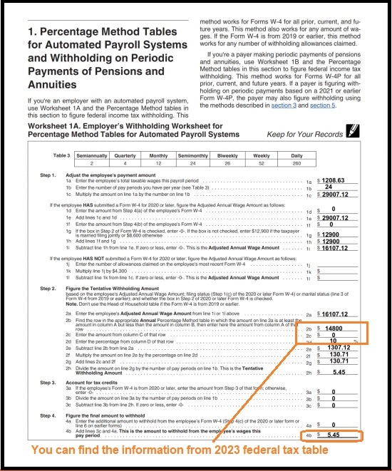 W4 Form Calculator 2023 Printable Forms Free Online