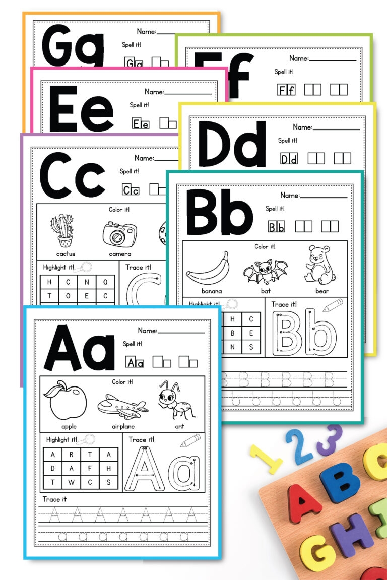 10 Beginner Alphabet Worksheets Worksheets Decoomo