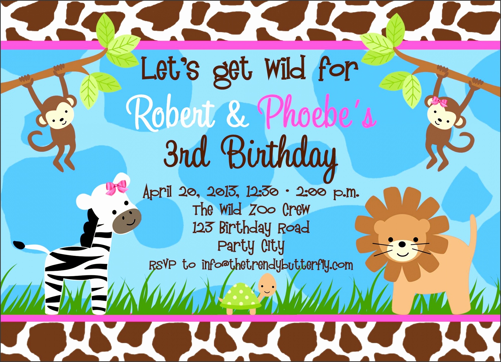 10 Ms Word Birthday Party Invitation Template SampleTemplatess 