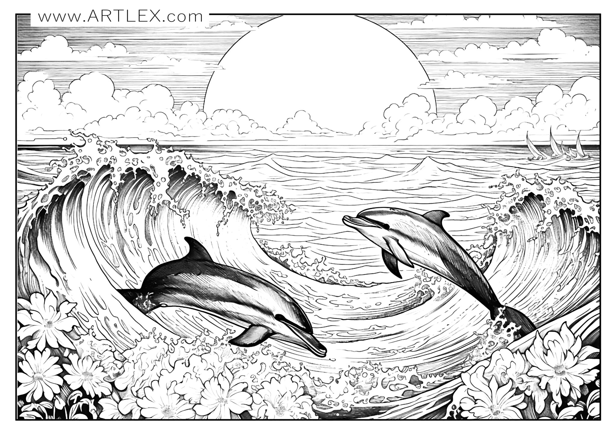free coloring pages ocean