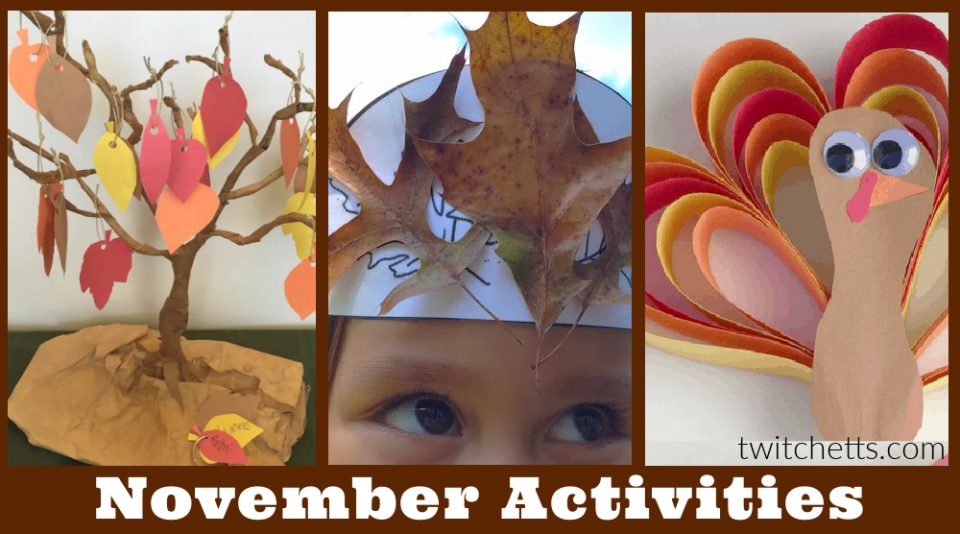 november crafts for toddlers printable