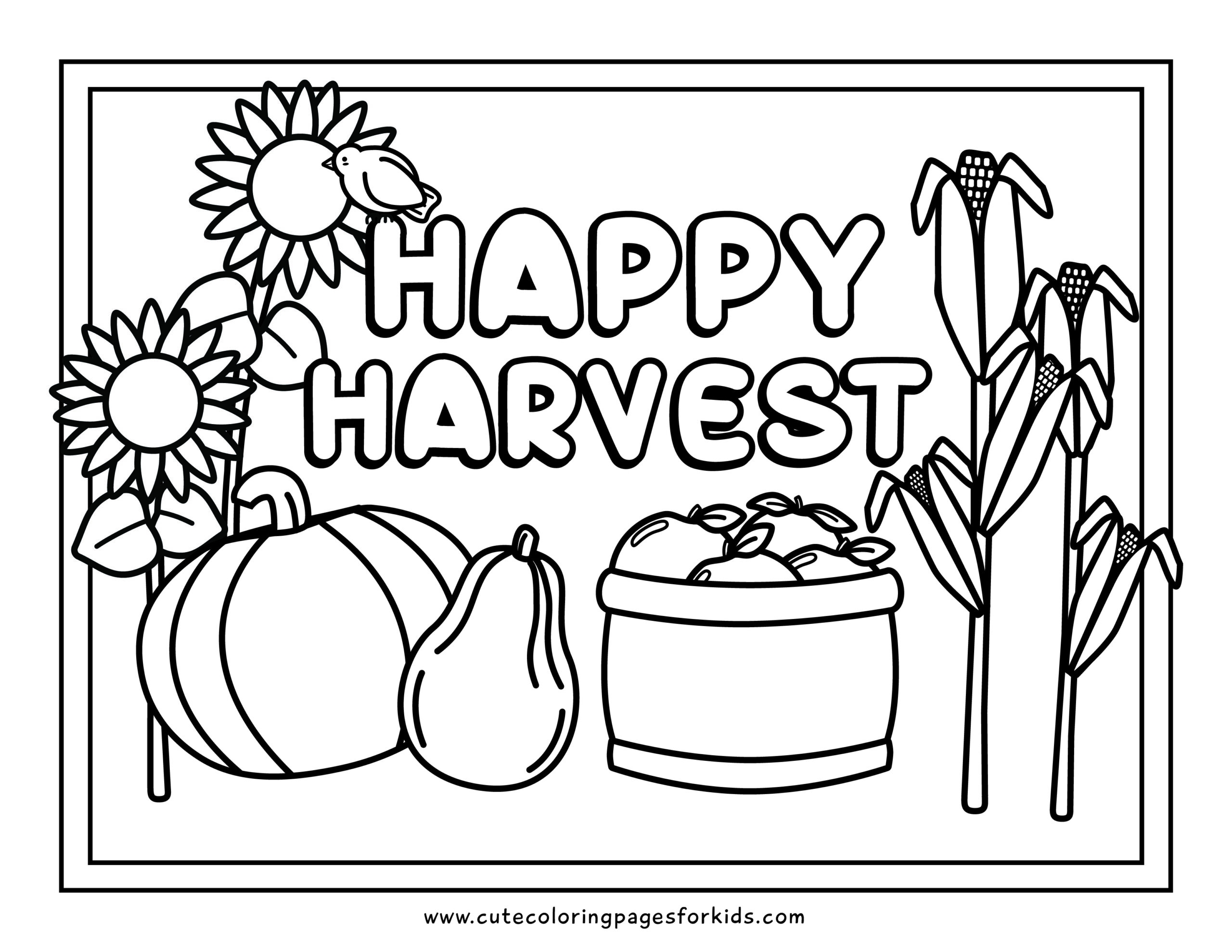 free fall coloring pages for kids