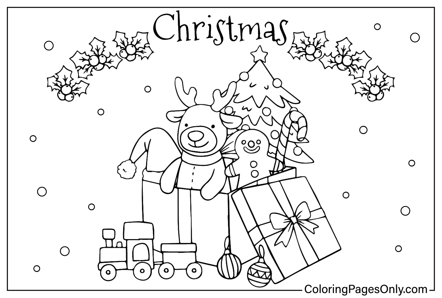 Christmas Coloring Printable Pages
