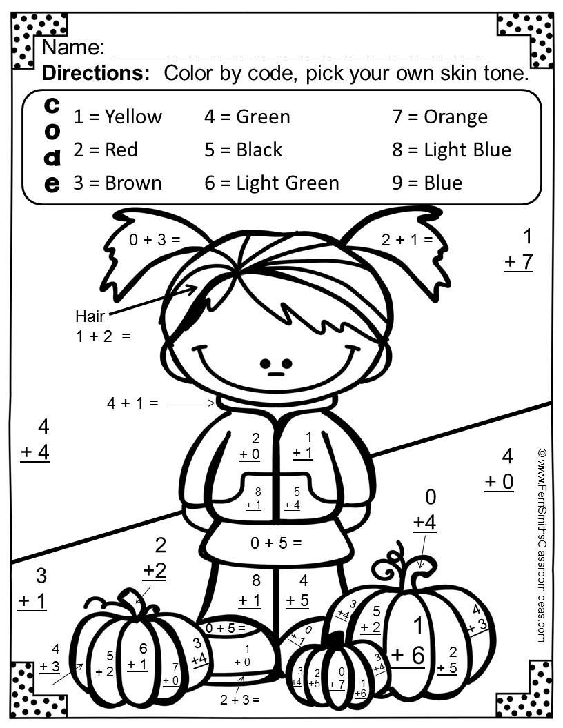 fall coloring worksheets free