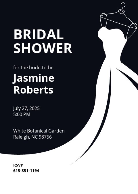20 FREE Bridal Shower Invitation Templates Customize Download 