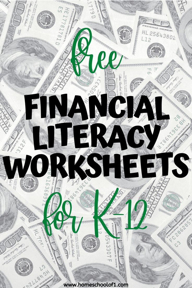 23 Free Financial Literacy Worksheets For Kids K 12 Financial