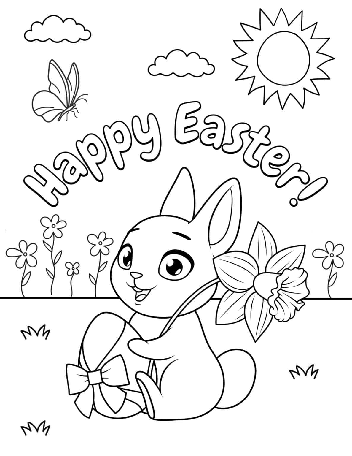 Easter Coloring Pages Printable Free