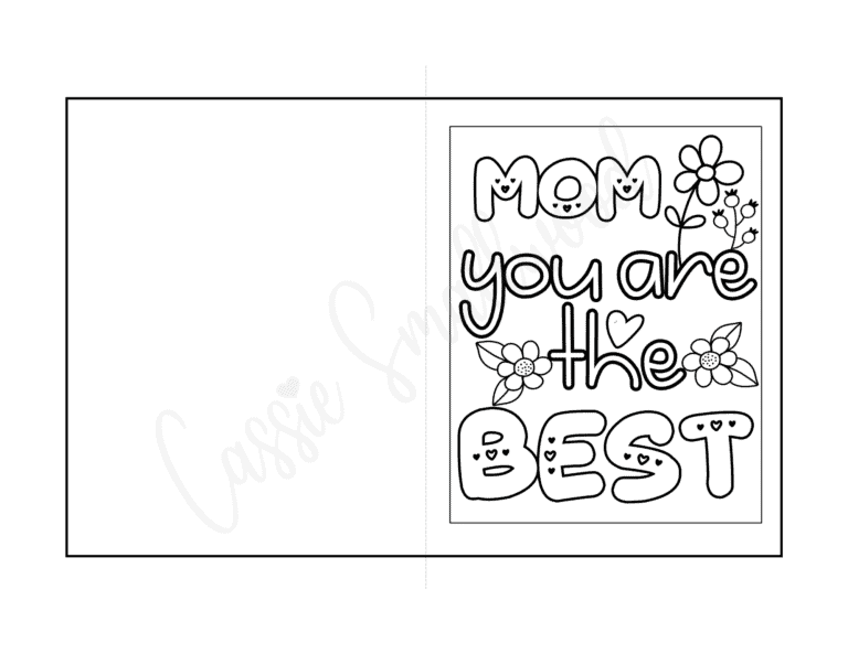 26 Unique Printable Mother 39 s Day Cards To Color PDF Cassie Smallwood