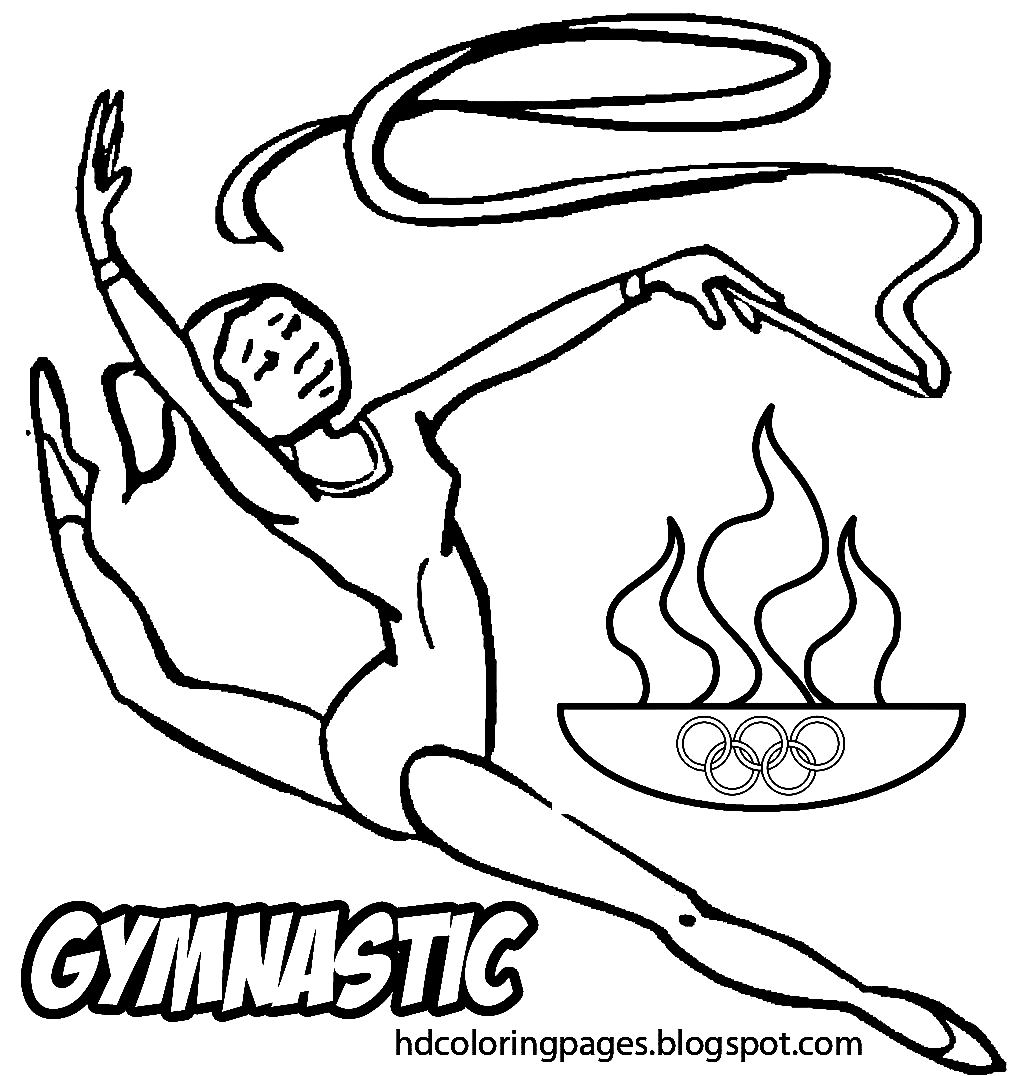 29 Olympic Coloring Pages ColoringPagesOnly