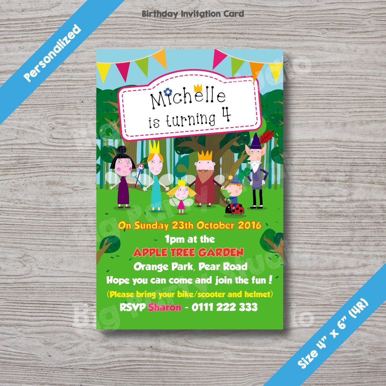 31 Ben And Holly Party Invites Pictures US Invitation Template