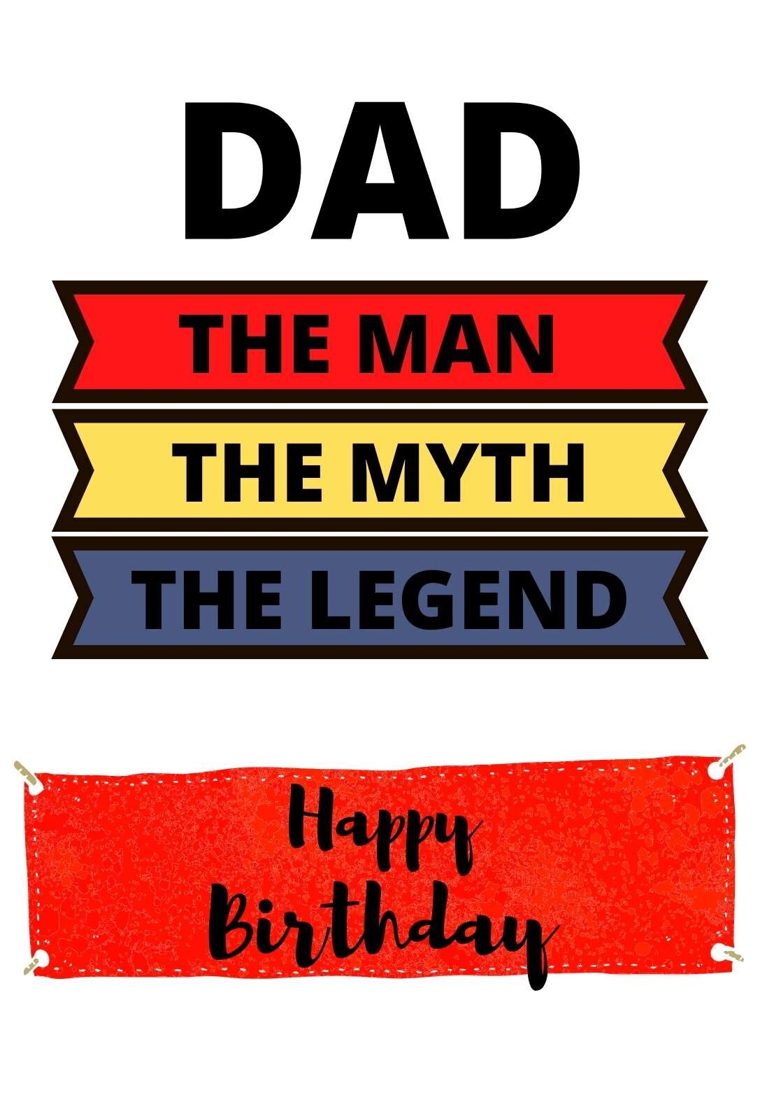 printable birthday card dad