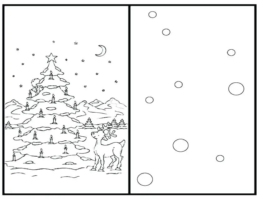 38 Joyful Coloring Christmas Cards Kitty Baby Love
