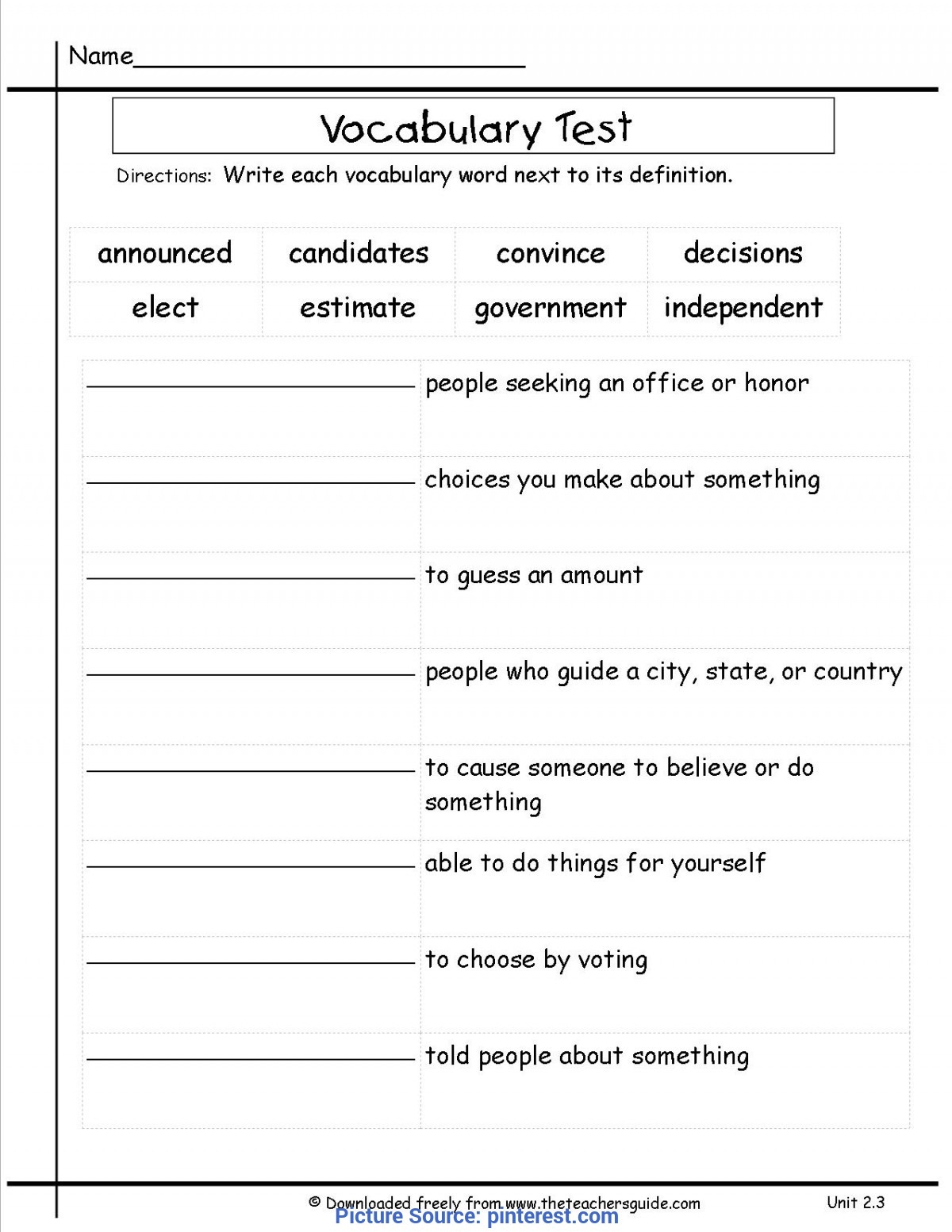 language arts worksheets for 3rd grade