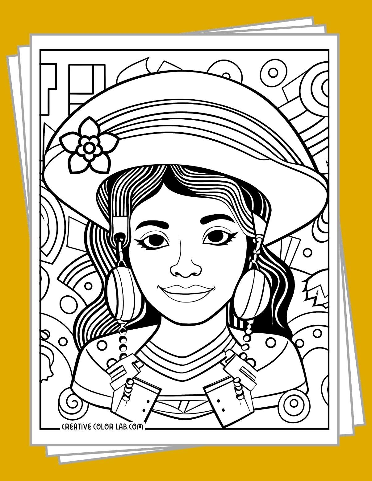 Hispanic Heritage Month Coloring Pages
