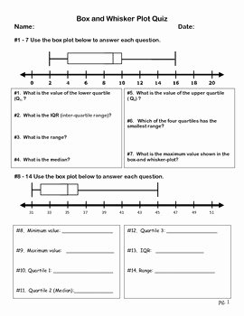 48 Box And Whisker Plot Worksheet Chessmuseum Template Library