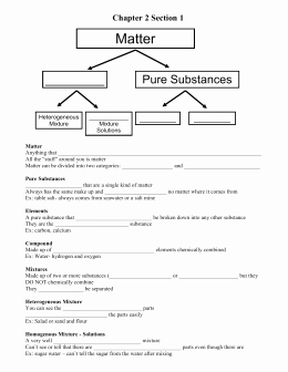 50 Classifying Matter Worksheet Answer Key Chessmuseum Template Library