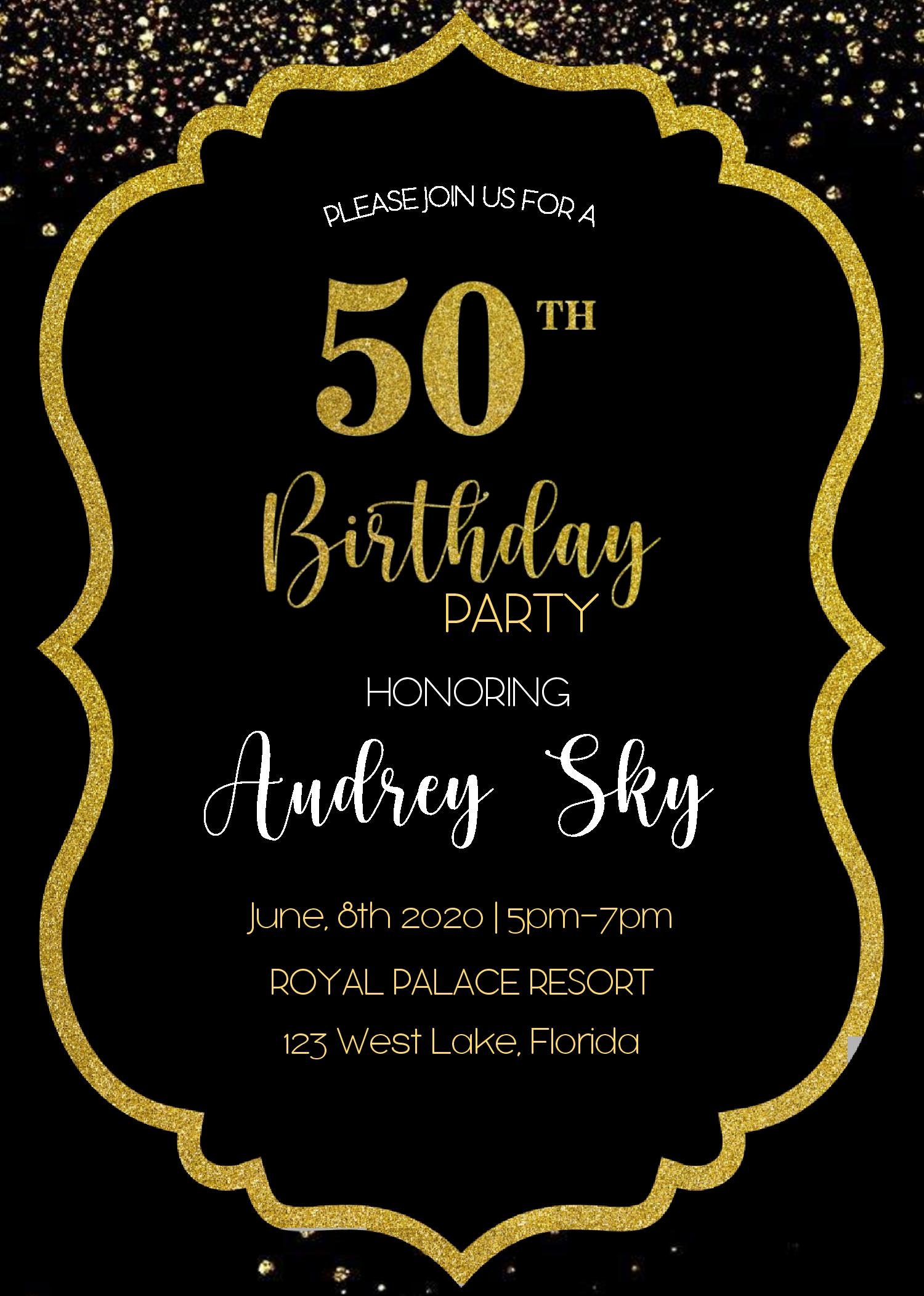 best free birthday invitation templates