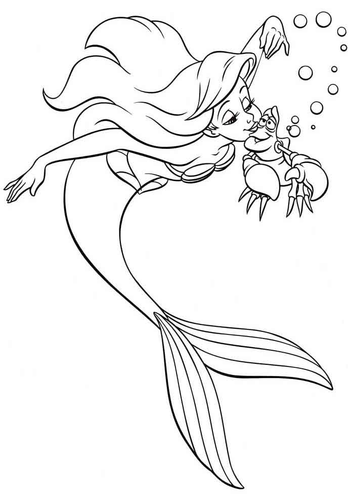 53 Ariel Coloring Pages Coloring Pages
