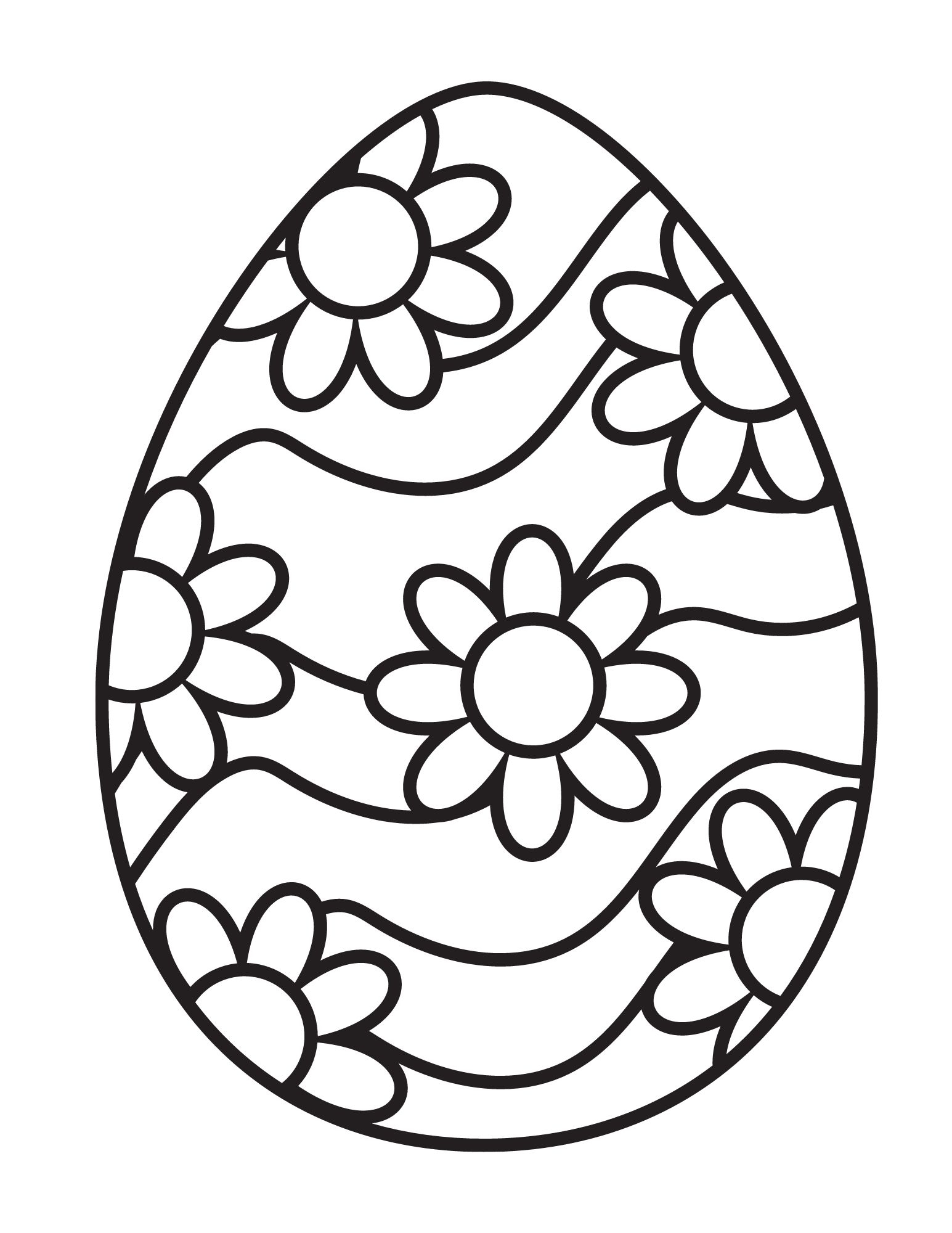Children's Easter Coloring Pages