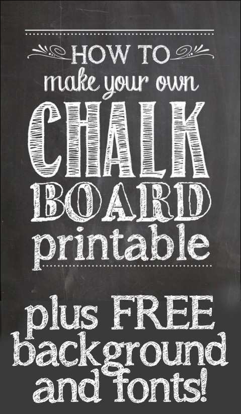 62 Best Blank Chalkboard Invitation Template Download By Blank