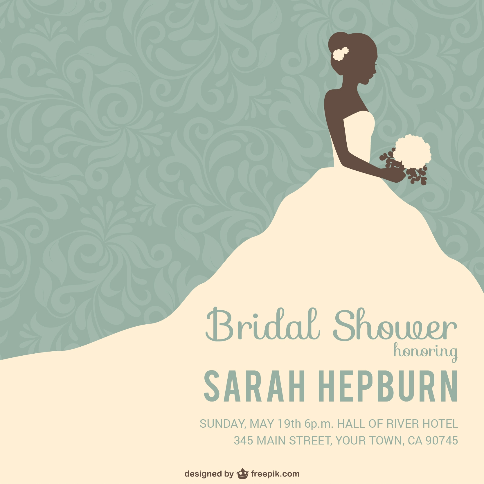 7 Free Sample Bridal Shower Invitation Templates Printable Samples