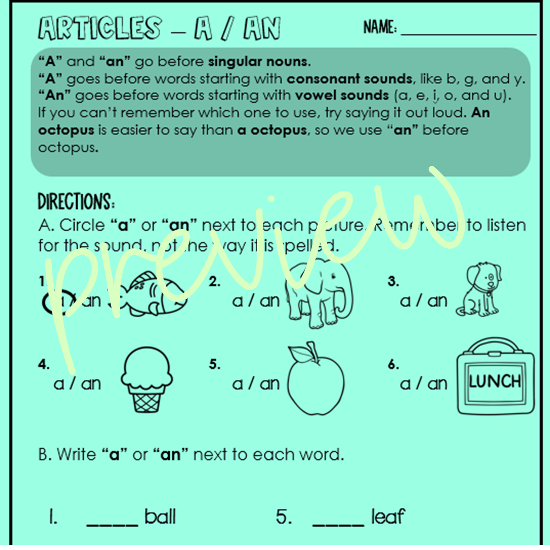 8 Phonics Worksheets FREE Teaching Resources Worksheets Library