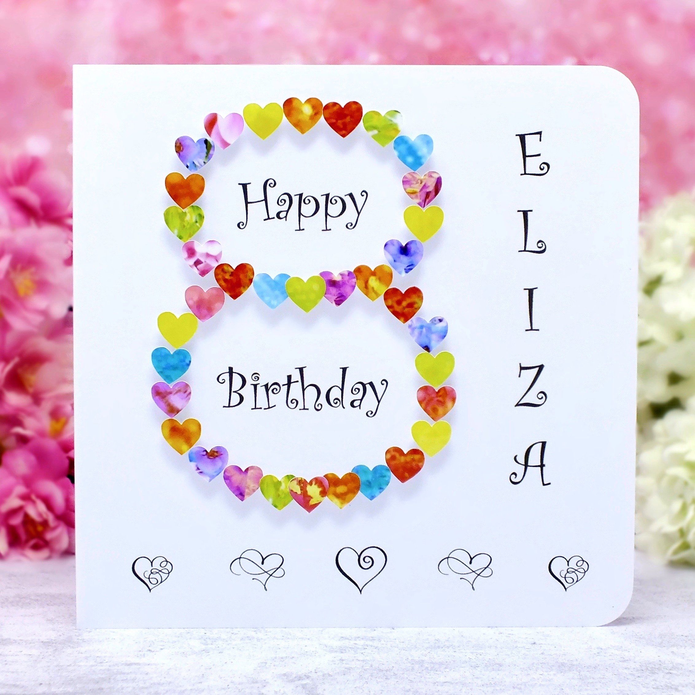 printable 8th birthday cards