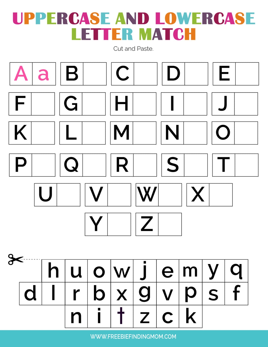 beginner alphabet worksheets
