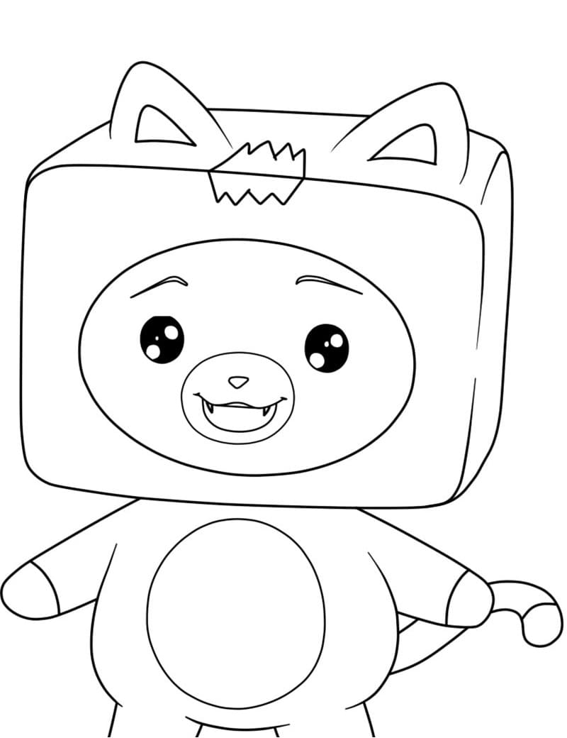 Adorable Lankybox Coloring Page Free Printable Coloring Pages For Kids