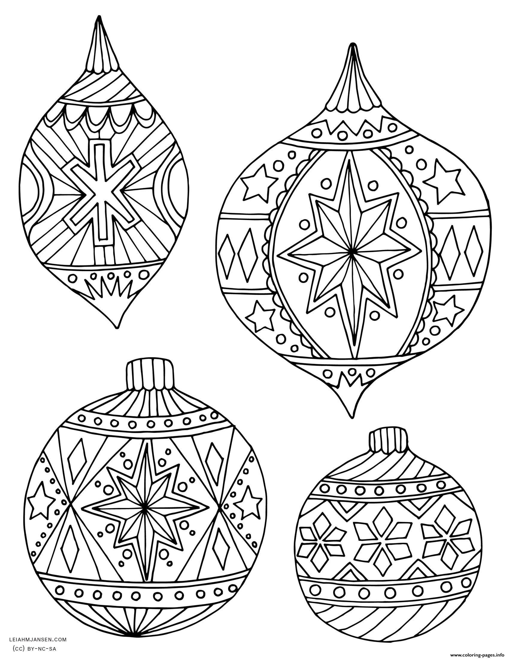 free printable christmas coloring pages for adults