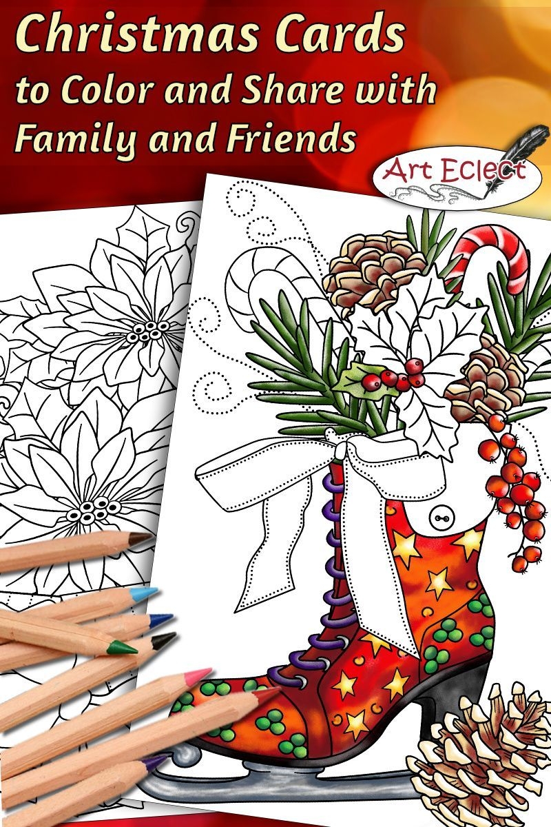 Adult Coloring Cards With 20 Unique Designs To Color And Bring Joy To 