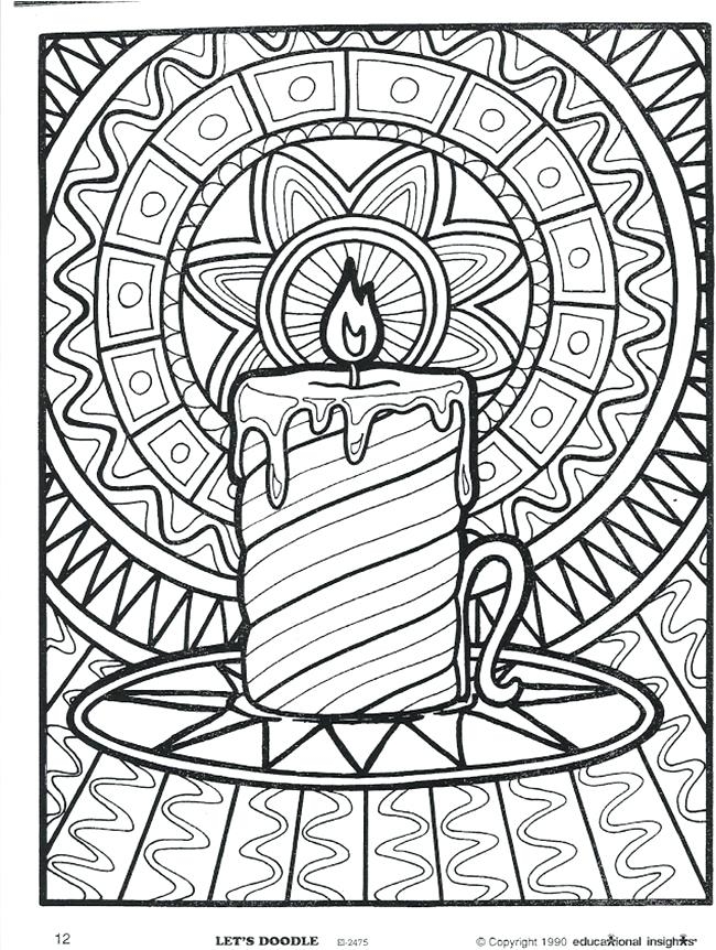Adult Coloring Pages Printable Christmas At GetColorings Free