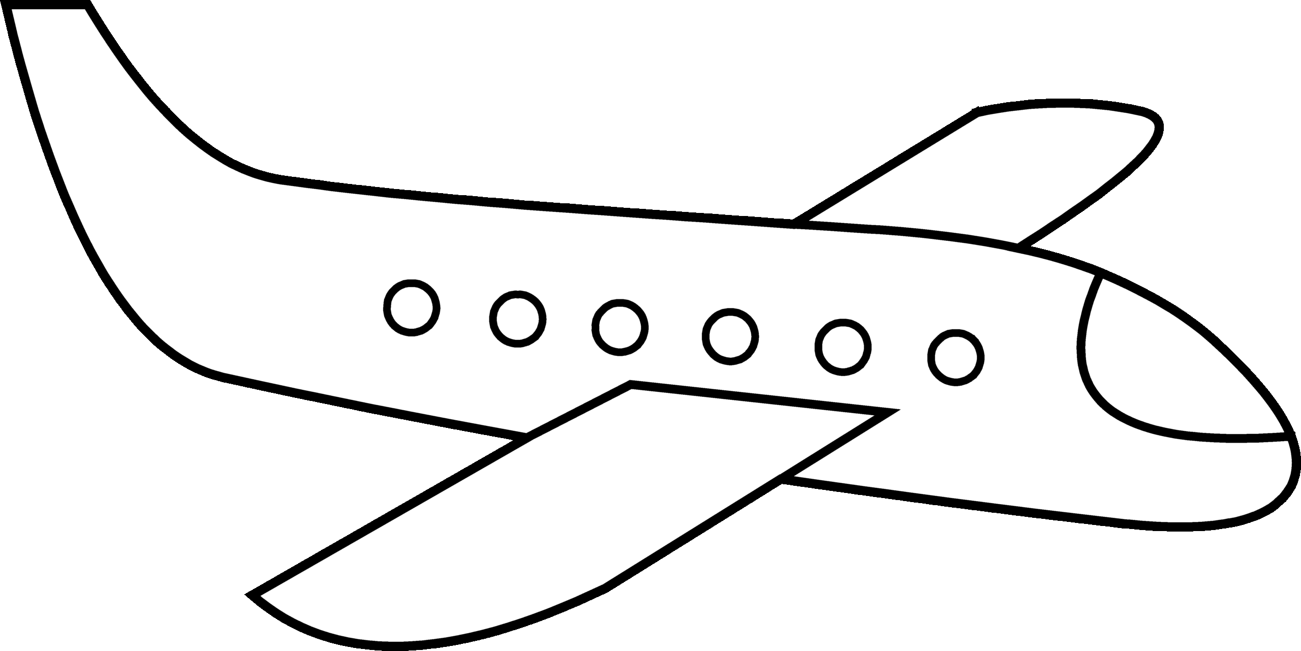 Airplane Clipart Color Clipground