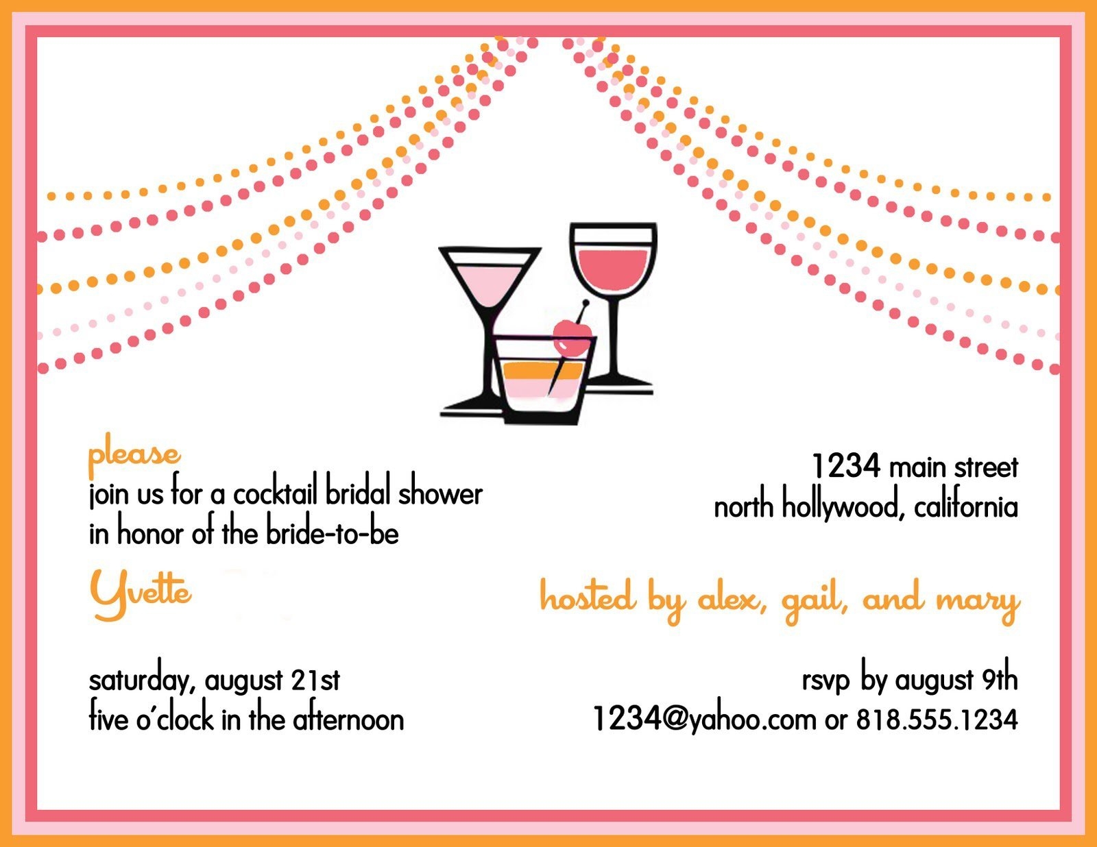 attire invitation templates