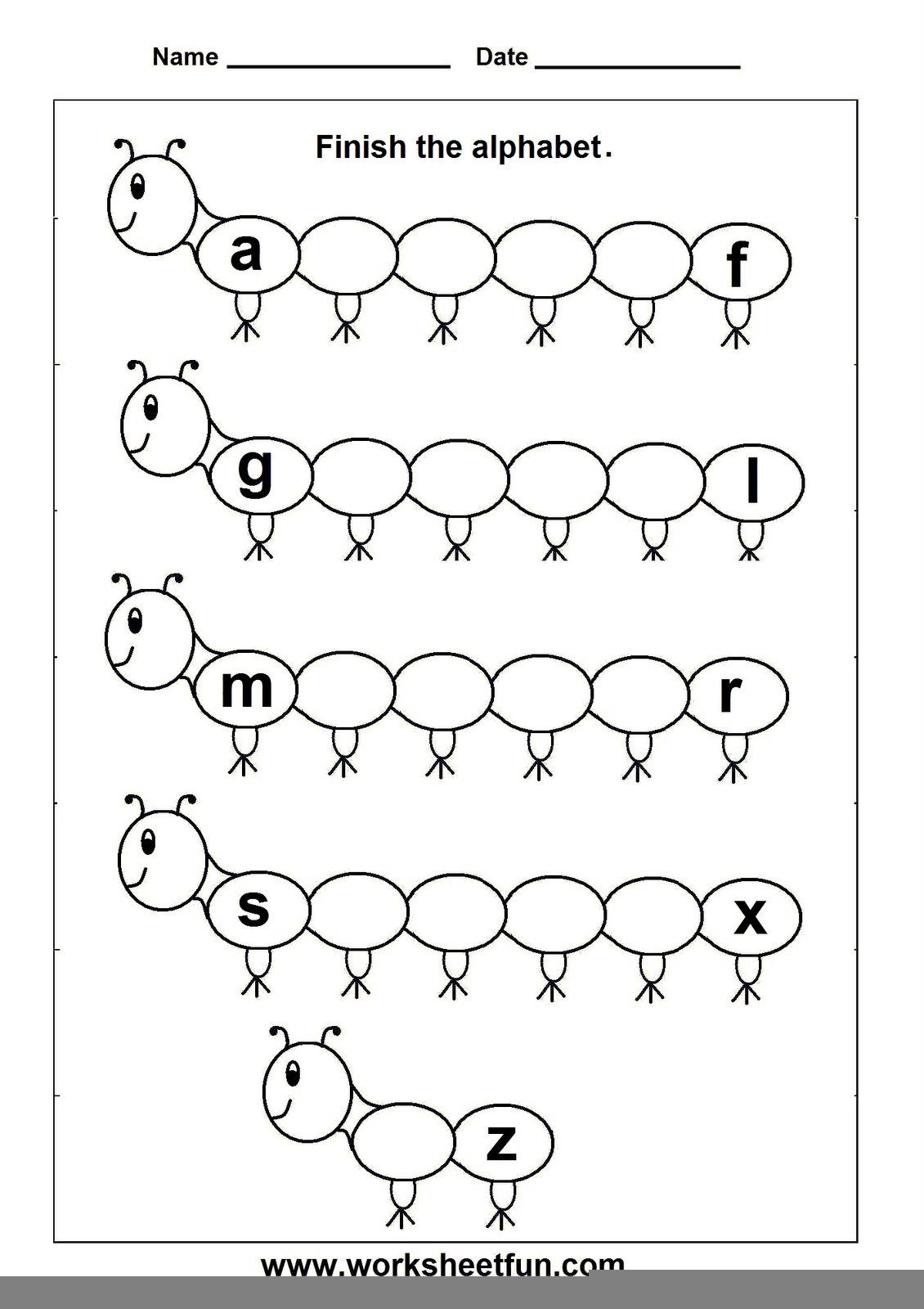 Alphabet Worksheets For Lkg AlphabetWorksheetsFree
