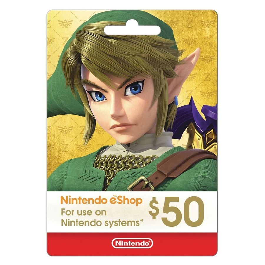 nintendo eshop gift card printable