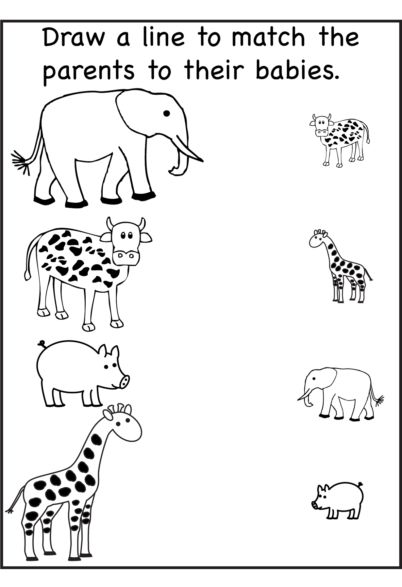 printable activities for nursery kids