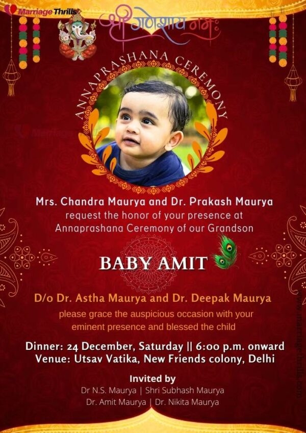 annaprashan invitation template free