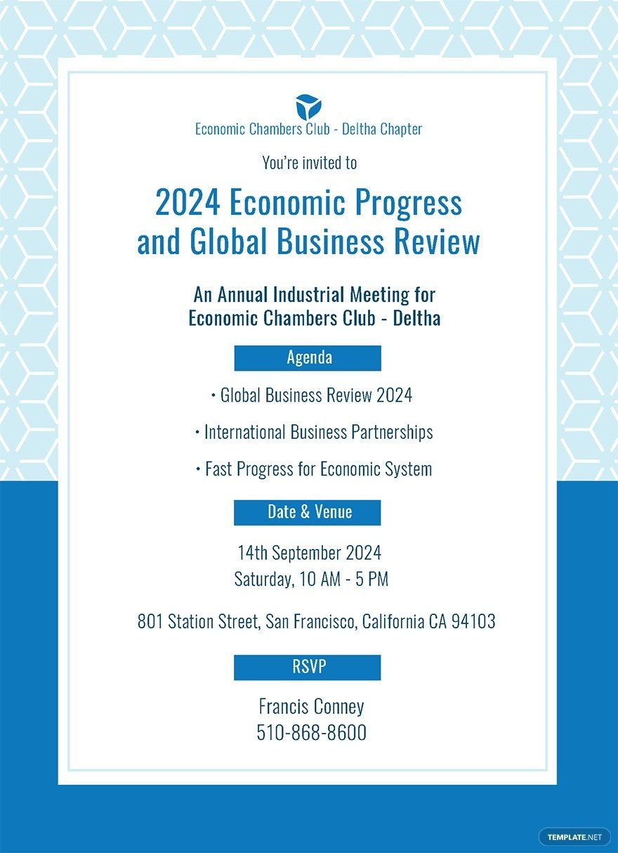 annual meeting invitation template