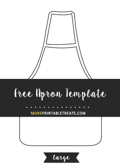 Apron Template Large