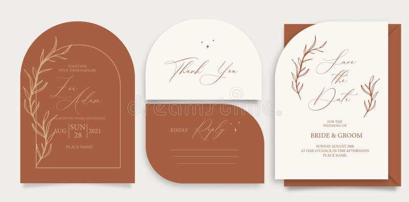 arch invitation template