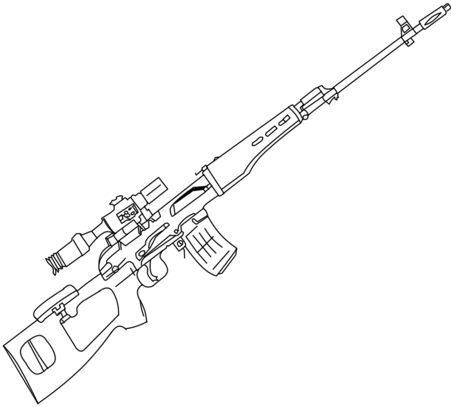 Army Gun Coloring Pages ColoringMe