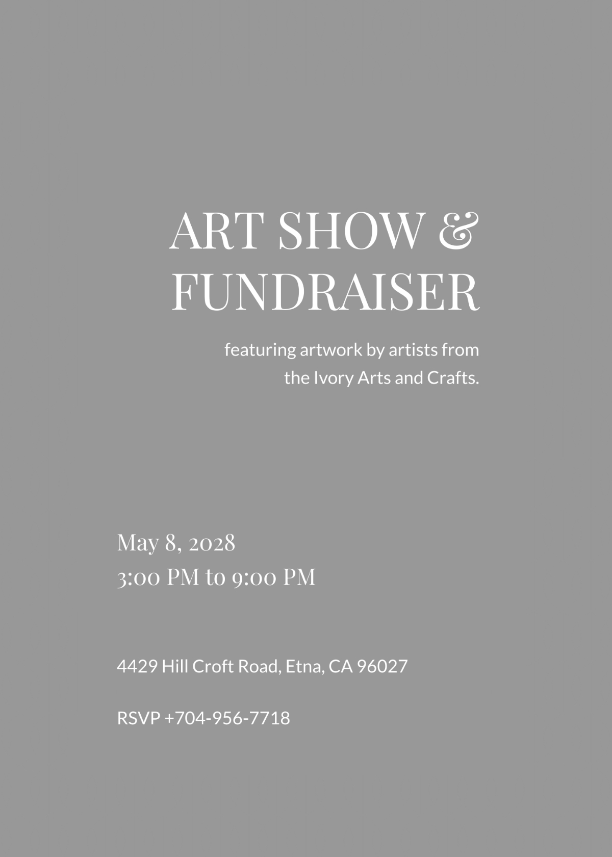 Art Deco Invitation Template Edit Online Download Example 