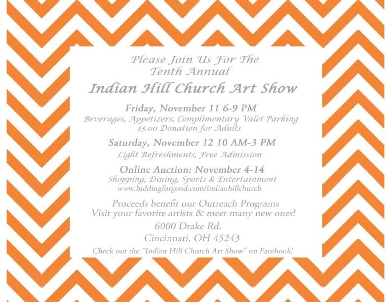 art show invitation template