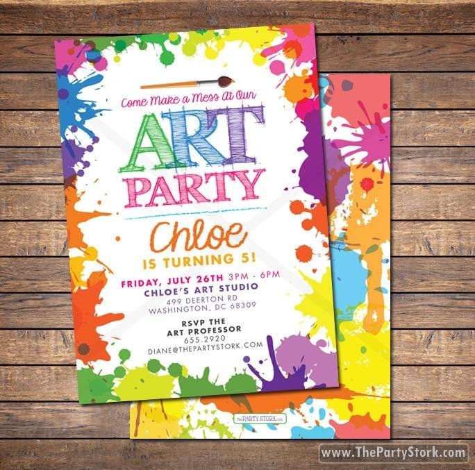 Art Show Invitation