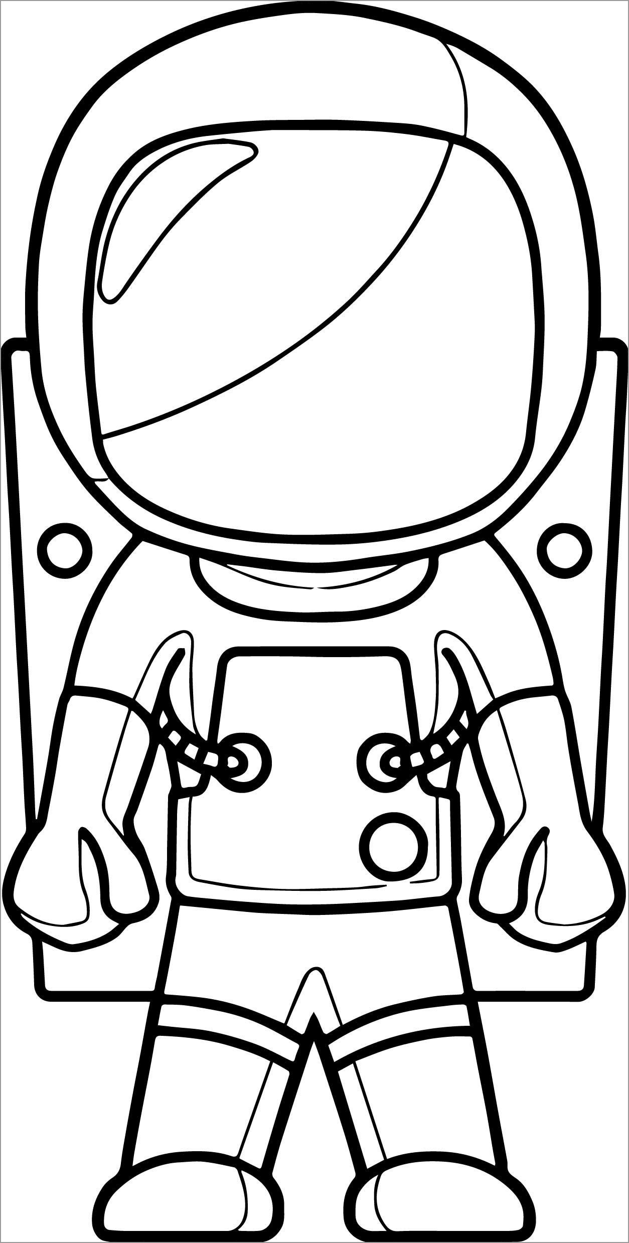Astronaut Coloring Pages ColoringBay